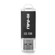Накопичувач USB 32GB Hi-Rali Rocket серiя чорний