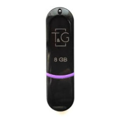 Накопичувач USB 8GB T&G Jet серiя 012 чорний