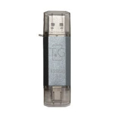 Накопичувач 3.0 USB 128GB T&G Type-C 009 серія Star срібло