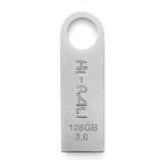 Накопичувач 3.0 USB 128GB Hi-Rali Shuttle серія срібло