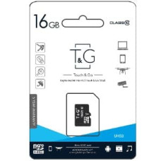 Карта пам'яті microSDHC (UHS-3) 16GB class 10 T&G (без адаптера)