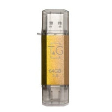 Накопичувач 3.0 USB 64GB T&G Type-C 009 серія Star золото