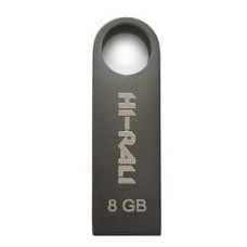 Накопичувач USB 8GB Hi-Rali Shuttle серiя чорний