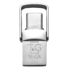 Накопичувач USB/Type-C 16GB T&G металева серія 104