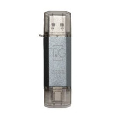 Накопичувач 3.0 USB 32GB T&G Type-C 009 серія Star срібло