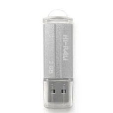Накопичувач USB 2GB Hi-Rali Corsair серiя срібло