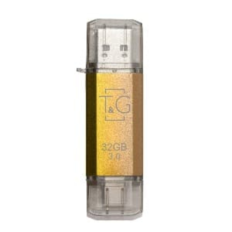 Накопичувач 3.0 USB 32GB T&G Type-C 009 серія Star золото