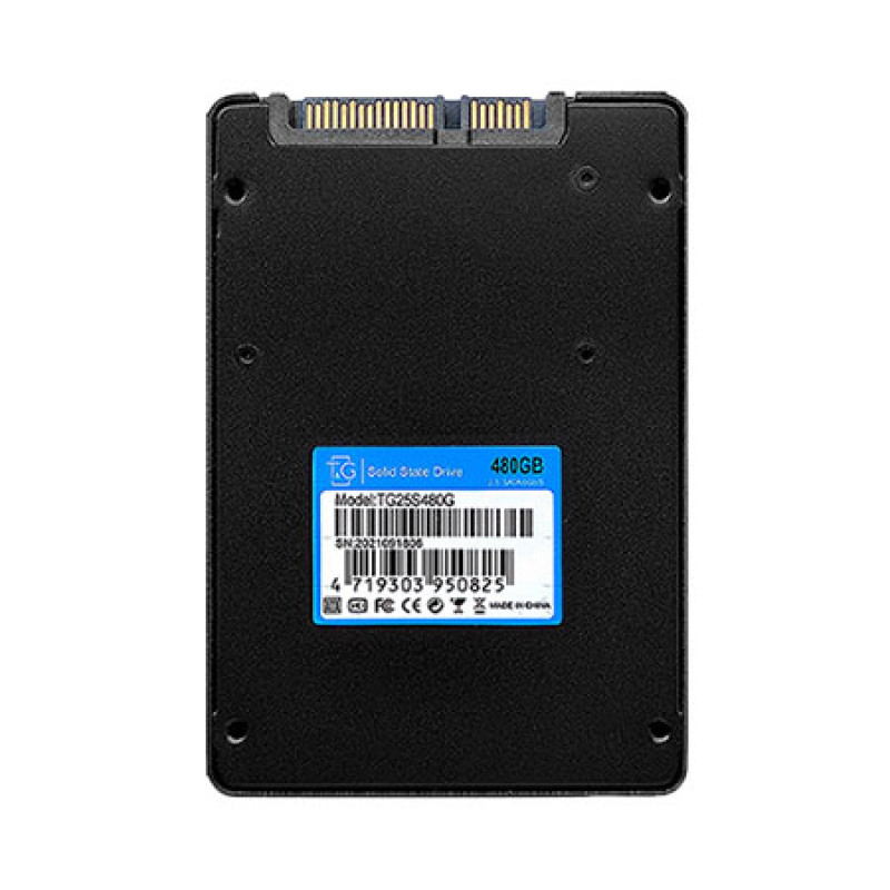 SSD T&G, 480GB, внутрішній, SATAIII, 2.5″, 3D TLC, контролер Silicon Motion