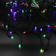 Xmas гірлянда LED 120 3.3Line Short curtain(Бульбашки/Бахрома) M-2 Мультицветна 5 M Вул.