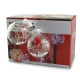 Xmas гирлянда микс 4 вида 200L WW-1 Copper curtain ball lamp WW Тёп.белый 3M*1.5M