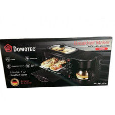 Багатофункціональна кухонна машина Піч-гриль-кавоварка 3в1 Domotec MS 5308B