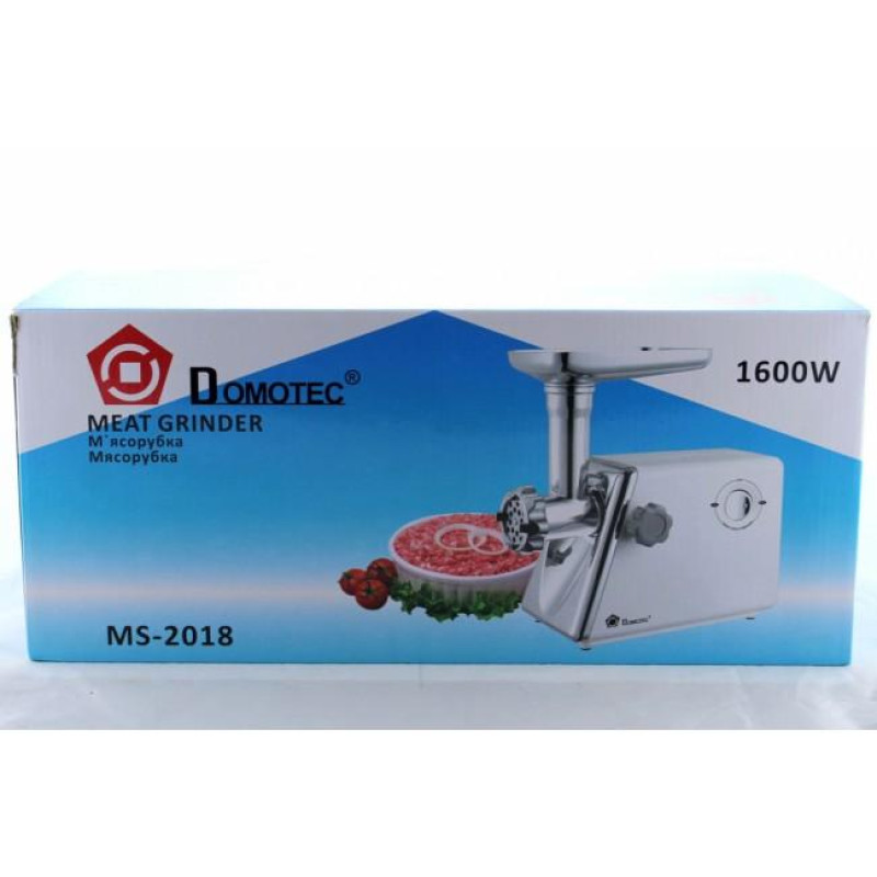 М'ясорубка Domotec MS-2018 (1600W)