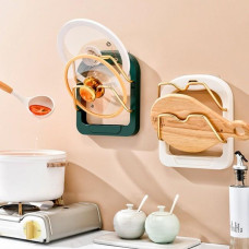 Підставка на стіну для кришок kitchen pot cover rack