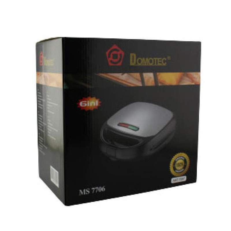 Сендвічниця Domotec MS 7706 6в1