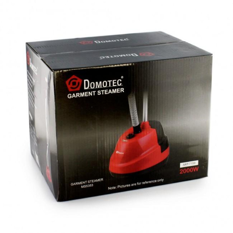 Вертикальний відпарювач Domotec MS 5353 2000Вт (Червоний)