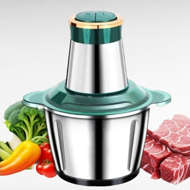 MIXER STAINLESS Блендер подрібнювач кухонний електричний Блискавка 1200Вт метал