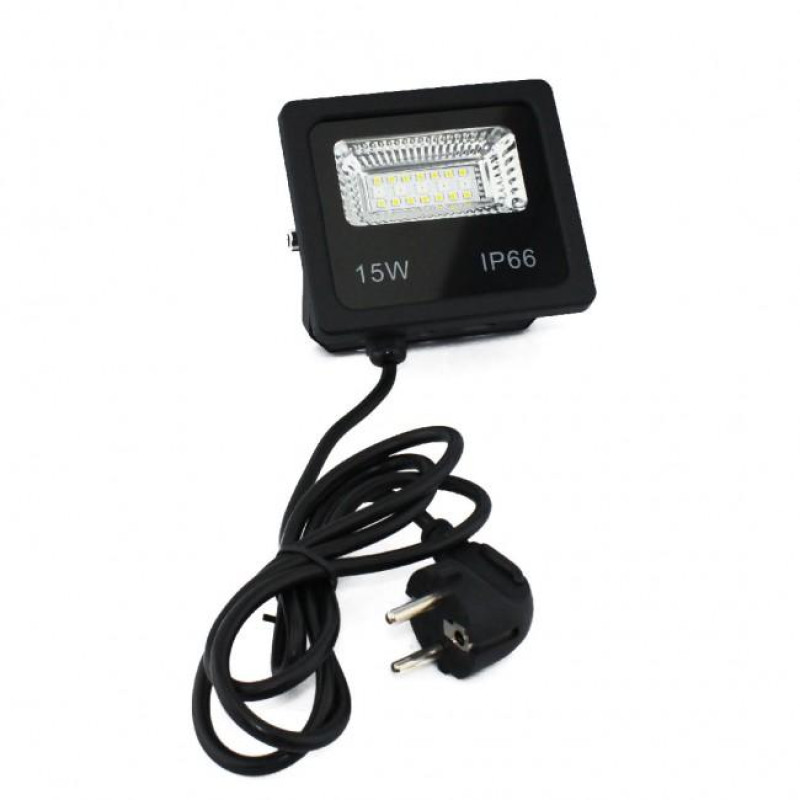 SMART LED ПРОЖЕКТОР 15W IP66 RGB bluetooth з додатком