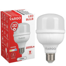 LED лампа VARGO 20W E27 6500K 220V