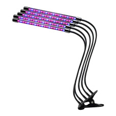 Фітолампа 5 LED на прищіпці
