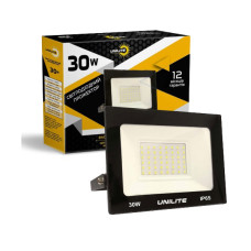 LED прожектор UNILITE 30W AC180-265V 2250lm 6500K