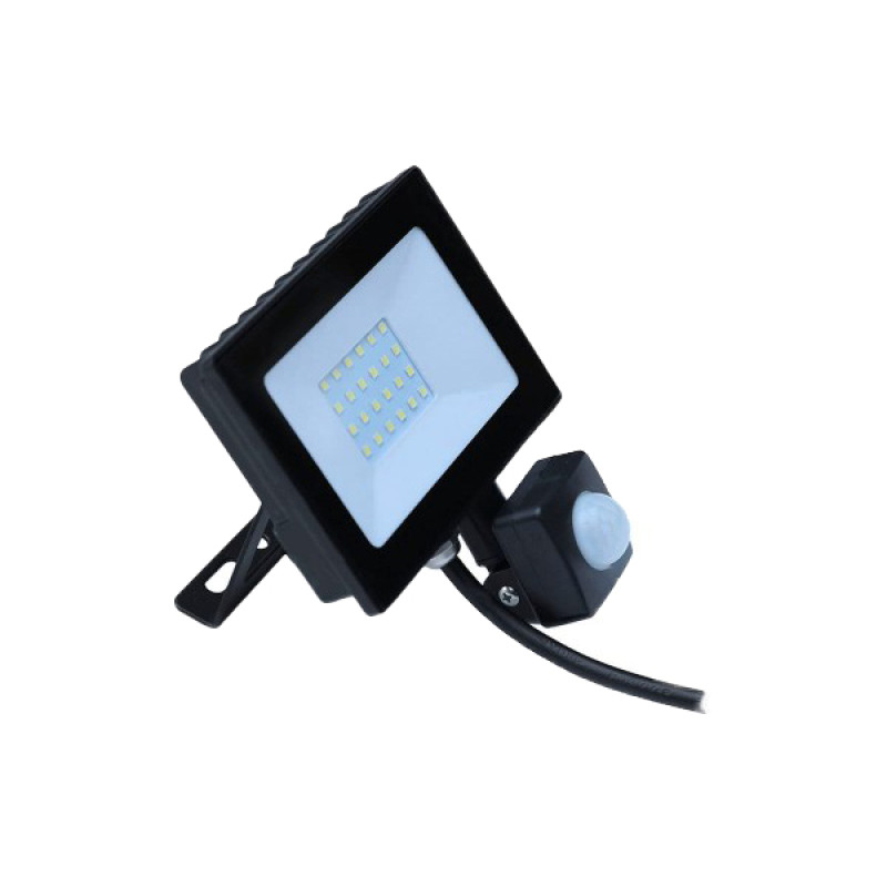 LED прожектор VARGO 20W 6500k 1800lm з датчиком руху