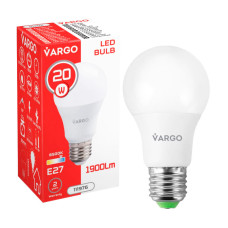 LED лампа VARGO 20W 220V A80 E27 6500K 1900lm