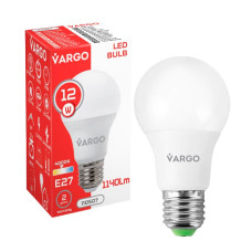 LED лампа VARGO A60 12W E27 1140lm 4000K