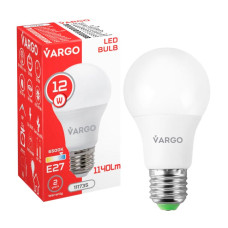 LED лампа VARGO A60 12W E27 1140lm 6500К