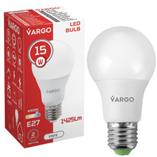LED лампа VARGO A65 15W E27 1425lm 6500K