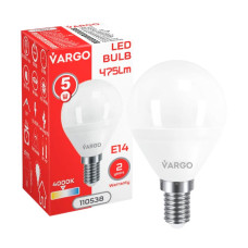 LED лампа VARGO G45 5W E14 475lm 4000K