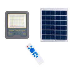 LED Прожектор VARGO 100W акумуляторний з сонячною панеллю
