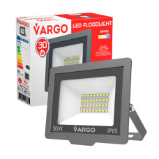 LED прожектор VARGO 30W 220V 2700lm 6500K NOVA