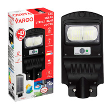 LED вуличний світильник на сонячній батареї VARGO 40W 6500K, 1800lm