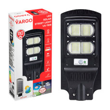 LED вуличний світильник на сонячній батареї VARGO 80W 6500K, 3600lm