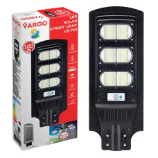 LED вуличний світильник на сонячній батареї VARGO 120W 6500K, 5400lm