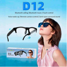 Розумні окуляри Smart Glasses D12, Bluetooth, Touch control, Voice wake-up, Remote camera