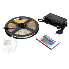 Світлодіодна LED стрічка 5050 RGB Комплект (кольоровий діод)