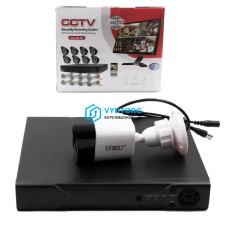 Комплект відеоспостереження, гібридний відеореєстратор + 8 камер DVR KIT 945 (H.264 AHD)