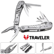 Мультитул тактичний Traveler Deluxe MT-629-PG 14в1, 16.5 см