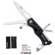 Туристичний ніж Traveler 11см MS-001 Black/Blue/Red