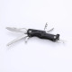 Туристичний ніж Traveler 11см MS-001 Black/Blue/Red