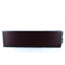 Вуличний світлодіодний рядок, програмований, 200*23 Red (червоні LED діоди)