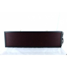 Вуличний світлодіодний рядок, програмований, 200*23 RED (червоні LED діоди)