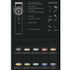 Акумуляторна машинка для стриження (clipper) VGR V-001 BLUE, 10 насадок, 9000 RPM, 4600 mAh, LED light, LED display