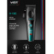 Аккумуляторная машинка для стрижки (clipper) VGR V-195 GREEN, 8 насадок, 9000 RPM, 2500 mAh, LED display оптом в Украине