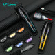 Акумуляторна машинка для стриження (clipper) VGR V-273 GREEN, 6 насадок, 8000 RPM, 3000 mAh, LED display