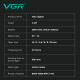 Аккумуляторная машинка для стрижки (clipper) VGR V-271, VECTOR MOTOR 8000-11000 RPM, 6 насадок, LED display оптом в Украине