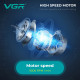 Електробритва VGR V-307 GREEN шейвер, подвійне лезо, 2000mAh, 9000 RPM