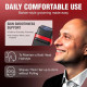 Електробритва VGR V-307 RED шейвер, подвійне лезо, 2000mAh, 9000 RPM