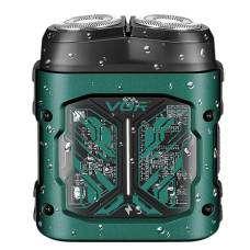 Електробритва VGR V-344 GREEN, роторна, 8000 RPM, IPX6